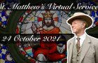 NO service at St Matthew’s Albury tomorrow, Sunday 24th October